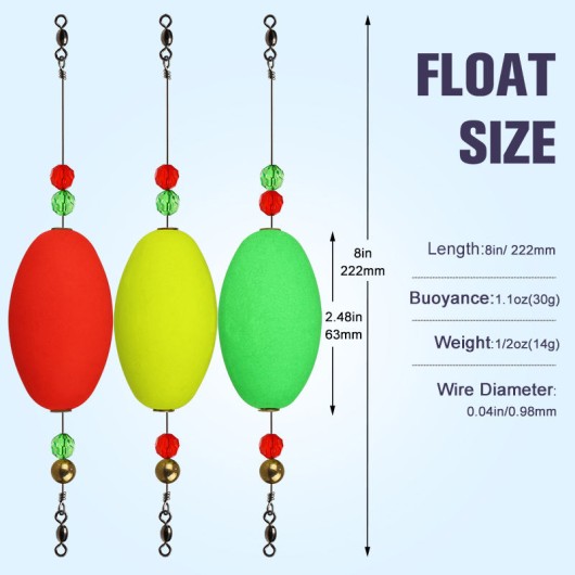 Eco-Friendly High-Quality Popping Cork Fishing Float Durable Lightweight Foam Floating Fishing Tackle Eco-Friendly High-Quality Popping Cork Fishing Float Durable Lightweight Foam Floating Fishing Tackle