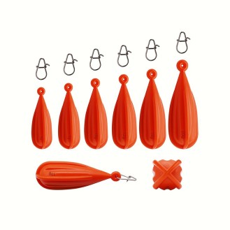 Silicone Lure Casting Assist Float Long Distance Throwing Aid Fishing Accessory