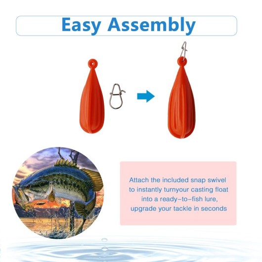 Silicone Lure Casting Assist Float Long Distance Throwing Aid Fishing Accessory Silicone Lure Casting Assist Float Long Distance Throwing Aid Fishing Accessory