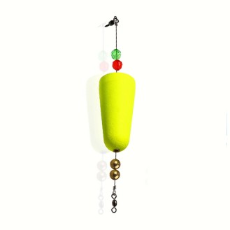 Eco-Friendly Durable Foam Fishing Popping Cork Float for Outdoor Fishing