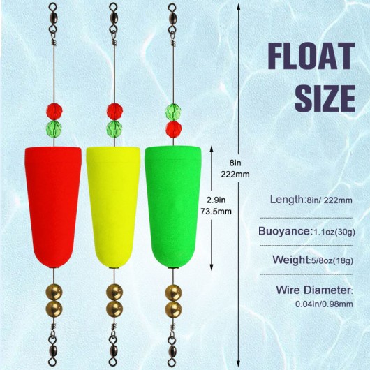 Eco-Friendly Durable Foam Fishing Popping Cork Float for Outdoor Fishing Eco-Friendly Durable Foam Fishing Popping Cork Float for Outdoor Fishing
