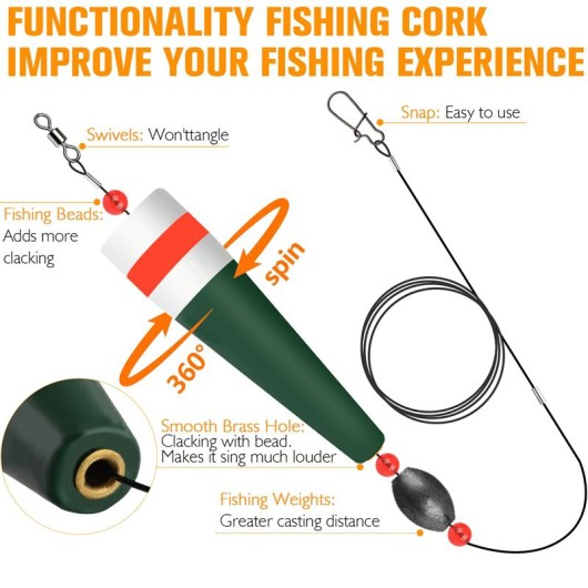 Eco-Friendly Long Tail Foam Fishing Float with Weighted Design, Excellent Durability for Saltwater and Freshwater Eco-Friendly Long Tail Foam Fishing Float with Weighted Design, Excellent Durability for Saltwater and Freshwater