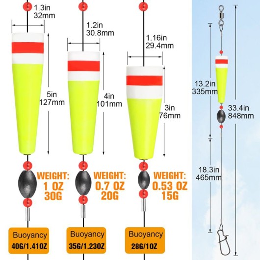 High Sensitivity Foam Fishing Float High Sensitivity Foam Fishing Float