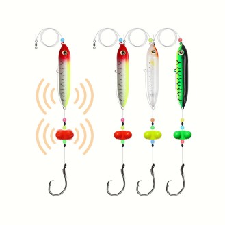 Catfish Float Rig with Rattling Device High Carbon Steel Circle Hook