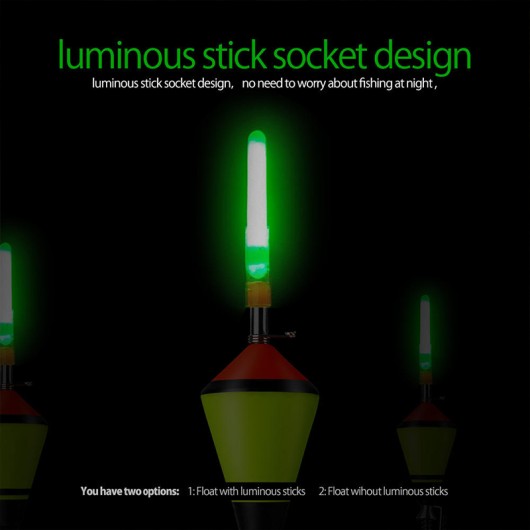 Fishing Float Set Buoy Bobber Fluorescent Stick Fishing Float Set Buoy Bobber Fluorescent Stick