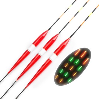 Fishing Float Set Fluorescent Stick Buoy Bobber Mixed Color Fishing Accessories