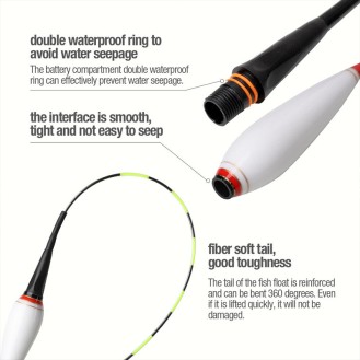 Fishing Float Set Buoy Bobber Fluorescent Stick Floating Mixed Color Fishing Accessories