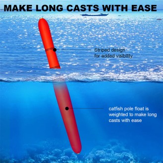 10 inch Weighted Balsa Fishing Float 10 inch Weighted Balsa Fishing Float