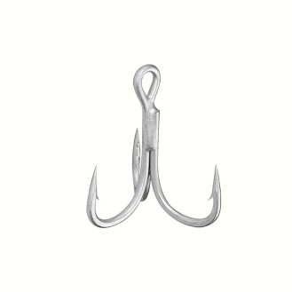 High Carbon Steel Three-Claw Reinforced Fishing Hook Luya Sea Bottom Fishing Hook
