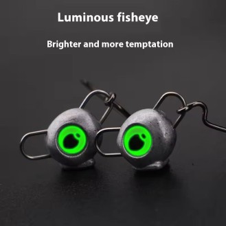 High Carbon Steel Anti-Hanging Bottom Glowing Obstacle-Crossing Fishing Hook High Carbon Steel Anti-Hanging Bottom Glowing Obstacle-Crossing Fishing Hook