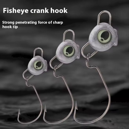 High Carbon Steel Anti-Hanging Bottom Glowing Obstacle-Crossing Fishing Hook High Carbon Steel Anti-Hanging Bottom Glowing Obstacle-Crossing Fishing Hook