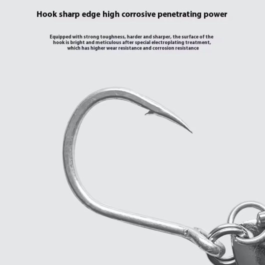 High Carbon Steel Bearing Swivel Sequins Iron Fishing Hook High Carbon Steel Bearing Swivel Sequins Iron Fishing Hook