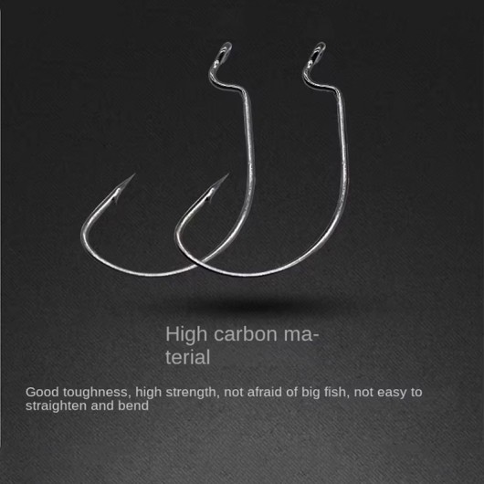 High Carbon Steel Wide Belly Crank Hook Fishing Set Accessories High Carbon Steel Wide Belly Crank Hook Fishing Set Accessories