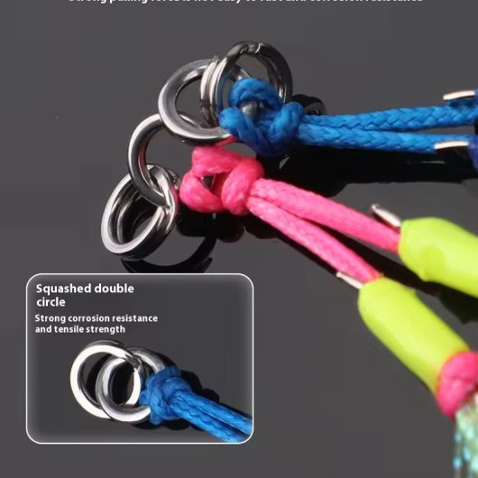 High Carbon Steel Double Iron Hook Bass Bottom Fishing Jig Hook High Carbon Steel Double Iron Hook Bass Bottom Fishing Jig Hook