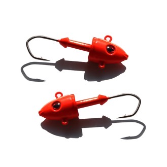 Fish Head Shaped Lead Head Hook Jigging Soft Worm Fishing Lure Hooks Fish Head Shaped Lead Head Hook Jigging Soft Worm Fishing Lure Hooks
