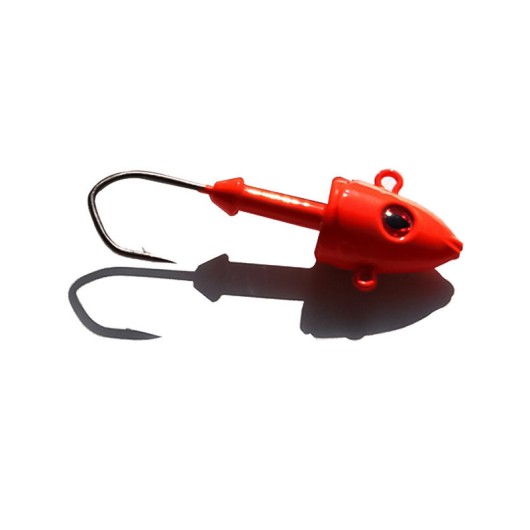 Fish Head Shaped Lead Head Hook Jigging Soft Worm Fishing Lure Hooks Fish Head Shaped Lead Head Hook Jigging Soft Worm Fishing Lure Hooks