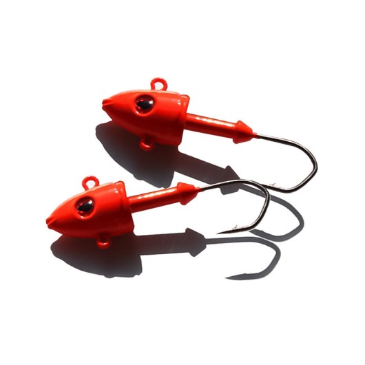 Fish Head Shaped Lead Head Hook Jigging Soft Worm Fishing Lure Hooks Fish Head Shaped Lead Head Hook Jigging Soft Worm Fishing Lure Hooks
