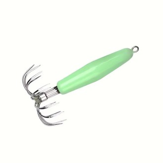 Luminous Squid Lure Durable Plastic Glowing Fishing Lure Multiple Weight Options