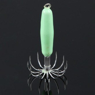 Luminous Squid Lure Durable Plastic Glowing Fishing Lure Multiple Weight Options