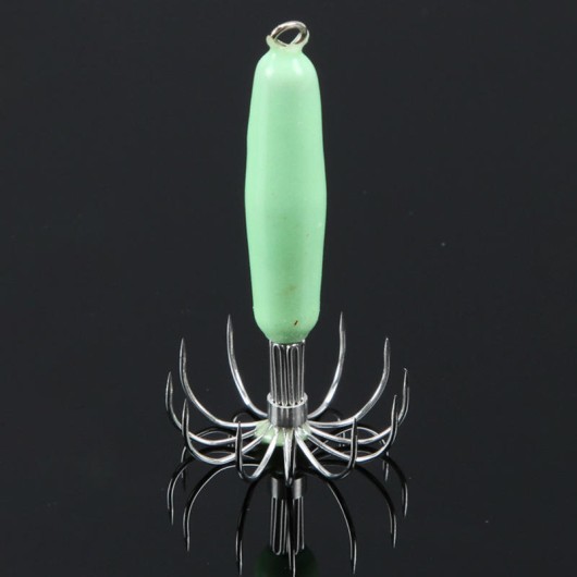Luminous Squid Lure Durable Plastic Glowing Fishing Lure Multiple Weight Options Luminous Squid Lure Durable Plastic Glowing Fishing Lure Multiple Weight Options