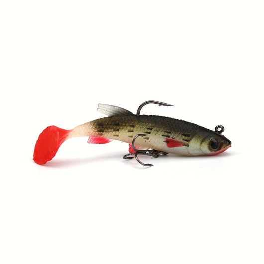Soft Fishing Lure Kit Crank T-Tail Swimbait Soft Fishing Lure Kit Crank T-Tail Swimbait