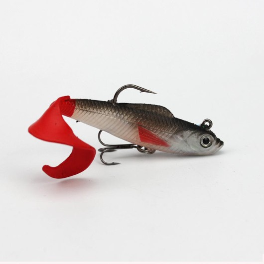 Soft Fishing Lure Kit Crank T-Tail Swimbait Soft Fishing Lure Kit Crank T-Tail Swimbait
