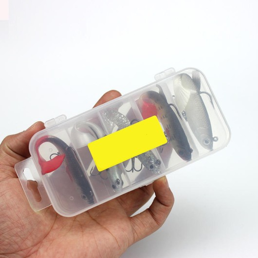 Soft Fishing Lure Kit Crank T-Tail Swimbait Soft Fishing Lure Kit Crank T-Tail Swimbait