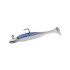 Soft Shad Bait With Lead Head Hook 6cm 3g Paddle Tail Fishing Lure 5Pcs Bionic Soft Bait Fishing Gear