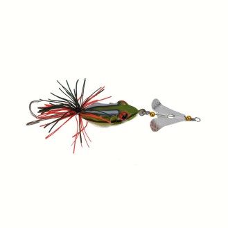 Noise Frogs Lure Fishing Lures Large Sequins Spinning With Propeller 9g/11g Frog Sinking Snakehead Bait Fish Lure