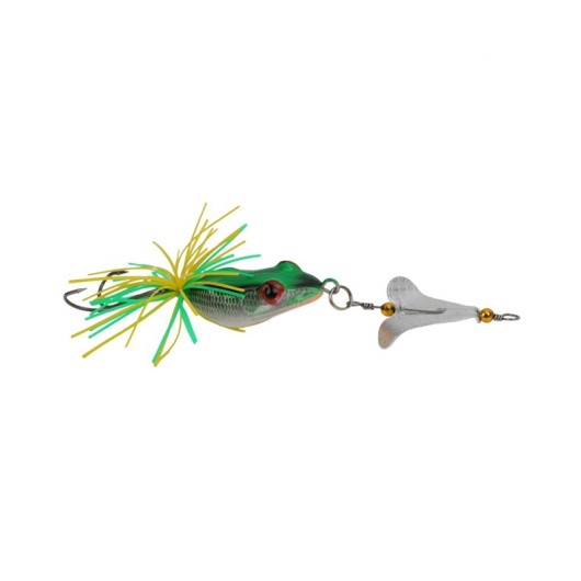 Noise Frogs Lure Fishing Lures Large Sequins Spinning With Propeller 9g/11g Frog Sinking Snakehead Bait Fish Lure Noise Frogs Lure Fishing Lures Large Sequins Spinning With Propeller 9g/11g Frog Sinking Snakehead Bait Fish Lure