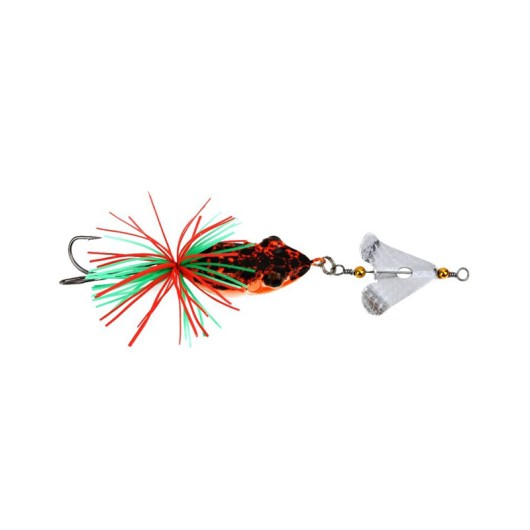 Noise Frogs Lure Fishing Lures Large Sequins Spinning With Propeller 9g/11g Frog Sinking Snakehead Bait Fish Lure Noise Frogs Lure Fishing Lures Large Sequins Spinning With Propeller 9g/11g Frog Sinking Snakehead Bait Fish Lure