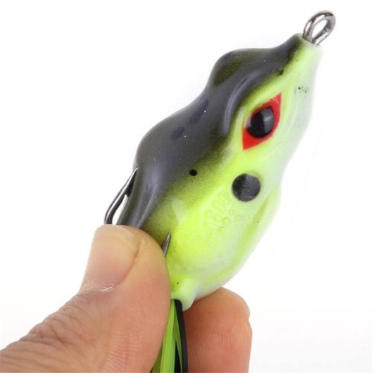 Frog Soft Bait Topwater Fishing Crank Bait Artificial Soft Lure Tube Lure 2 Hooks Predatory Fish Frog Soft Bait Topwater Fishing Crank Bait Artificial Soft Lure Tube Lure 2 Hooks Predatory Fish