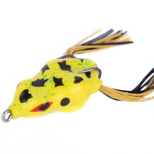 Frog Soft Bait Topwater Fishing Crank Bait Artificial Soft Lure Tube Lure 2 Hooks Predatory Fish Frog Soft Bait Topwater Fishing Crank Bait Artificial Soft Lure Tube Lure 2 Hooks Predatory Fish