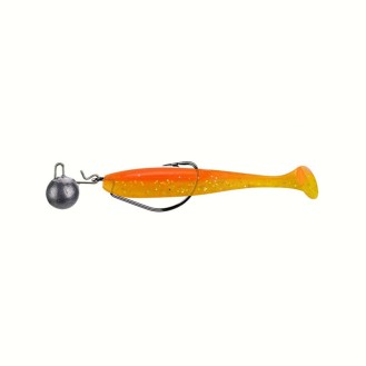 New Lifelike Fishing Lures Kit with Jig Heads Soft Bait