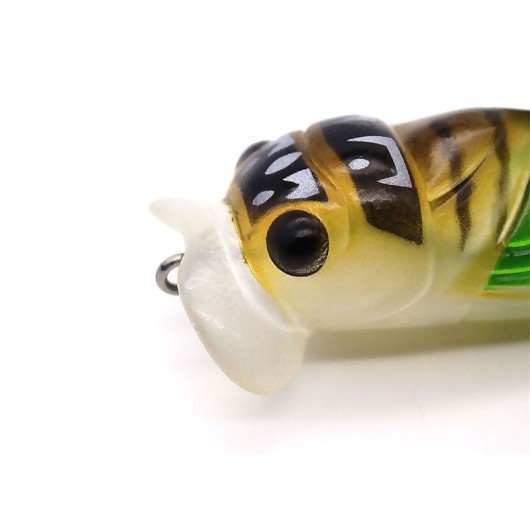 Floating Cicada Lure Artificial Bait 12.6g/65mm Rubber Baits Simulated Cicada Bass Trout Lure With 2 Hooks Floating Cicada Lure Artificial Bait 12.6g/65mm Rubber Baits Simulated Cicada Bass Trout Lure With 2 Hooks