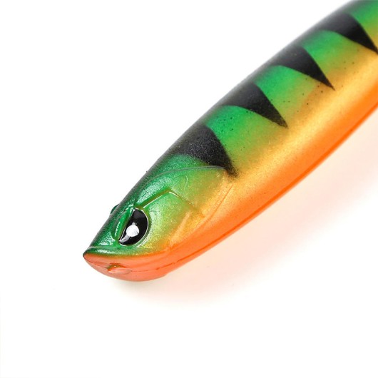 PVC Soft Bait T Tail 3D Eyes Swimbait for Ocean Boat Fishing PVC Soft Bait T Tail 3D Eyes Swimbait for Ocean Boat Fishing