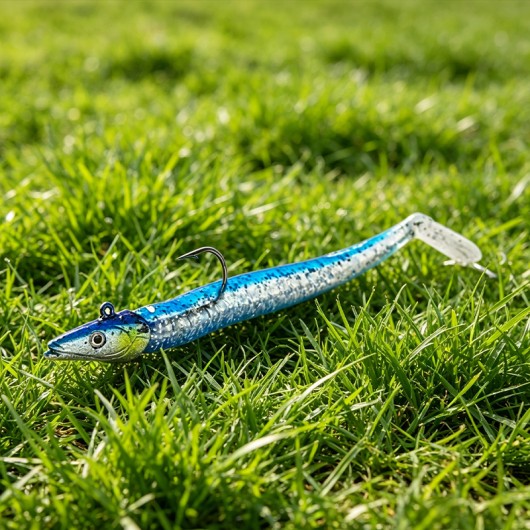 Luminous Soft Fishing Lure With Jig Head Hook T Tail Sinking Jigging Lure Luminous Soft Fishing Lure With Jig Head Hook T Tail Sinking Jigging Lure