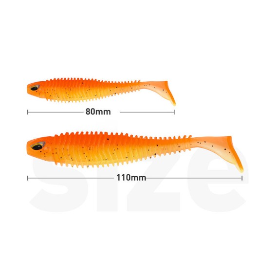 Double Color Soft Lure Artificial Soft Bait Thread Fishing Lure Bass Fishing Lure 8cm/5g 11cm Double Color Soft Lure Artificial Soft Bait Thread Fishing Lure Bass Fishing Lure 8cm/5g 11cm