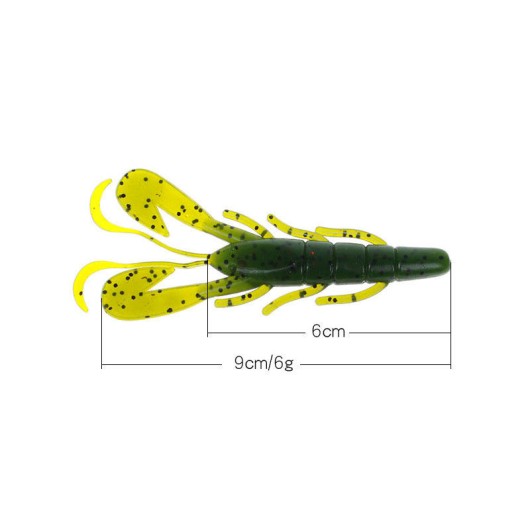 Bionic Crayfish Bait Freshwater Soft Fishing Lure Bionic Crayfish Bait Freshwater Soft Fishing Lure
