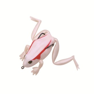Soft Frog Bait 65mm 17.2g Elastic Silicone with Hook for Snakehead Bass Top Water Fishing Lure