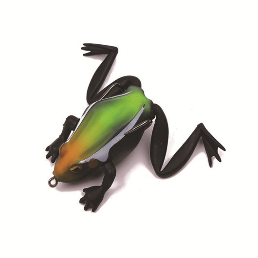 Soft Frog Bait 65mm 17.2g Elastic Silicone with Hook for Snakehead Bass Top Water Fishing Lure Soft Frog Bait 65mm 17.2g Elastic Silicone with Hook for Snakehead Bass Top Water Fishing Lure