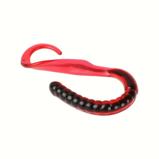 Silicone Soft Worm Bait 150mm 6g Double Color Artificial Soft Bait