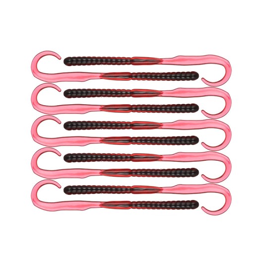 Silicone Soft Worm Bait 150mm 6g Double Color Artificial Soft Bait Silicone Soft Worm Bait 150mm 6g Double Color Artificial Soft Bait