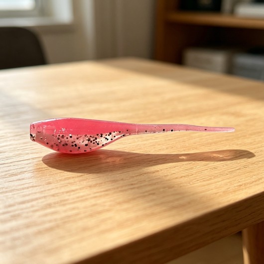 Mini Tadpole Lure Artificial Soft Bait Double Color Needle Tail Shad Bait Mini Tadpole Lure Artificial Soft Bait Double Color Needle Tail Shad Bait