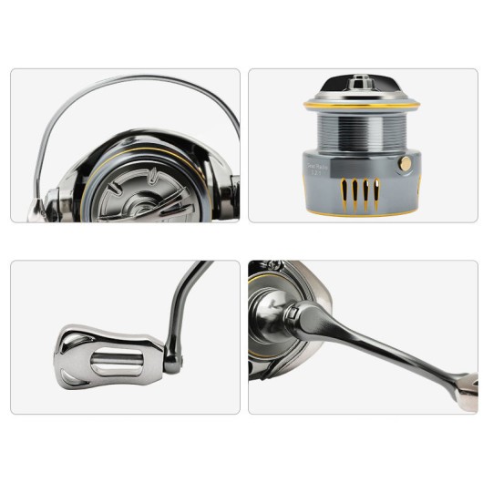 Lightweight Carbon Fiber Spinning Reel for Freshwater and Saltwater Lightweight Carbon Fiber Spinning Reel for Freshwater and Saltwater