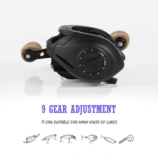 Baitcasting Sea Fishing Reel Metal Spool 6.5:1 Saltwater Baitcasting Fishing Reel Baitcasting Sea Fishing Reel Metal Spool 6.5:1 Saltwater Baitcasting Fishing Reel