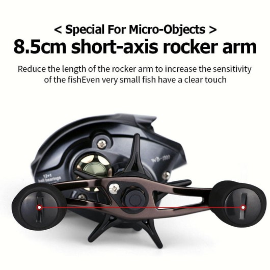 Right-Hand LB Baitcasting Universal Reel with 10kg Magnetic Brake Right-Hand LB Baitcasting Universal Reel with 10kg Magnetic Brake