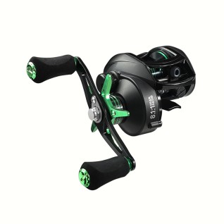 Metal Ball Handle Spool Bait Casting Reel BS2000 8.1:1 Gear Ratio
