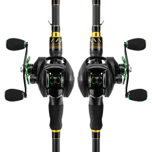 Metal Ball Handle Spool Bait Casting Reel BS2000 8.1:1 Gear Ratio Metal Ball Handle Spool Bait Casting Reel BS2000 8.1:1 Gear Ratio