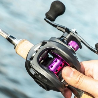 Baitcasting Reel AM2000 7.2:1 Gear Ratio 8kg Max Drag Neodymium Magnet Saltwater Fishing Reel Baitcasting Reel AM2000 7.2:1 Gear Ratio 8kg Max Drag Neodymium Magnet Saltwater Fishing Reel